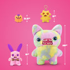 Fuggler Rabid Rabbit – Neonbleikur