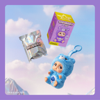 Star Box Sad Baby Kærleiksbirnir lyklakippur