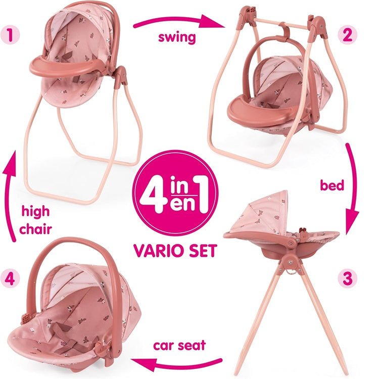 4 in 1 dúkkustóll