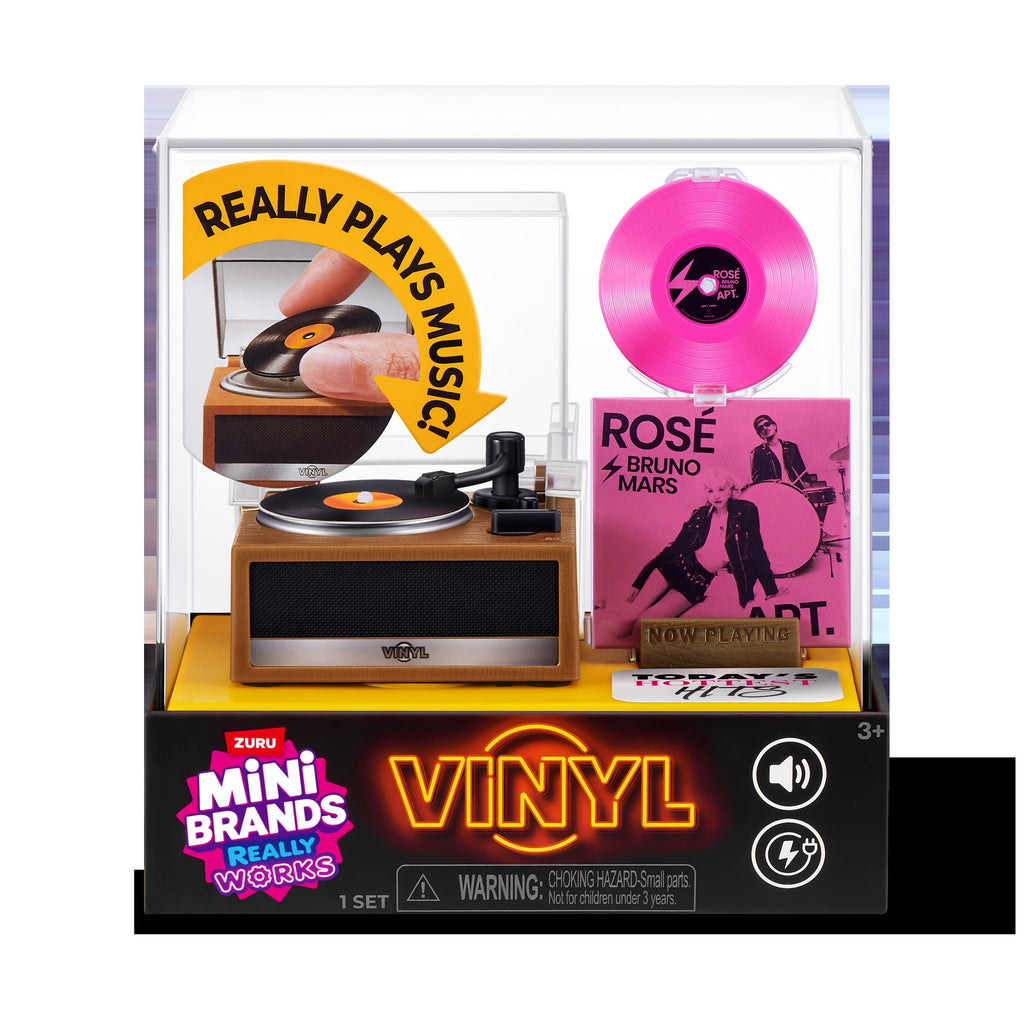 Mini Brands Vinyls Plötuspilari