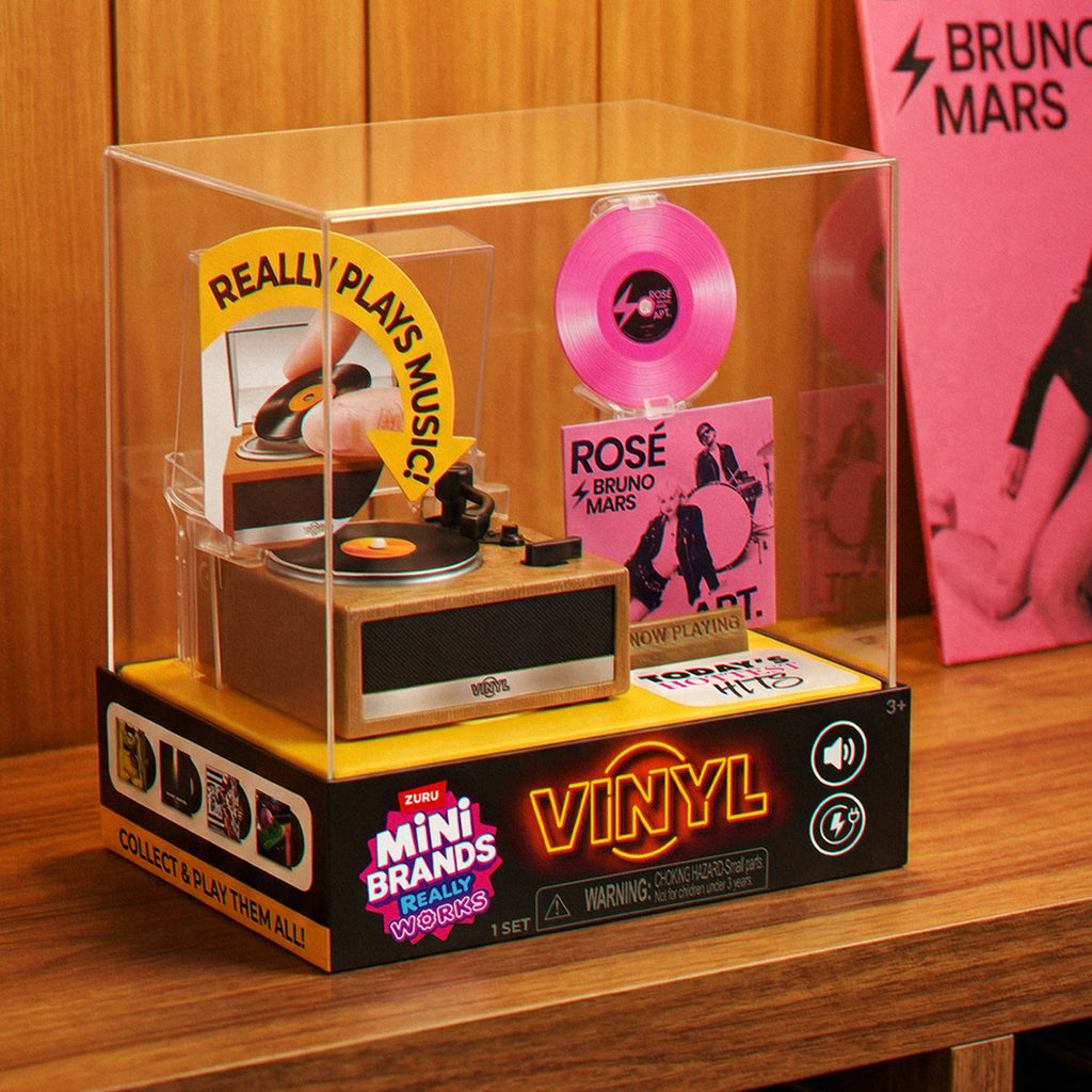 Mini Brands Vinyls Plötuspilari