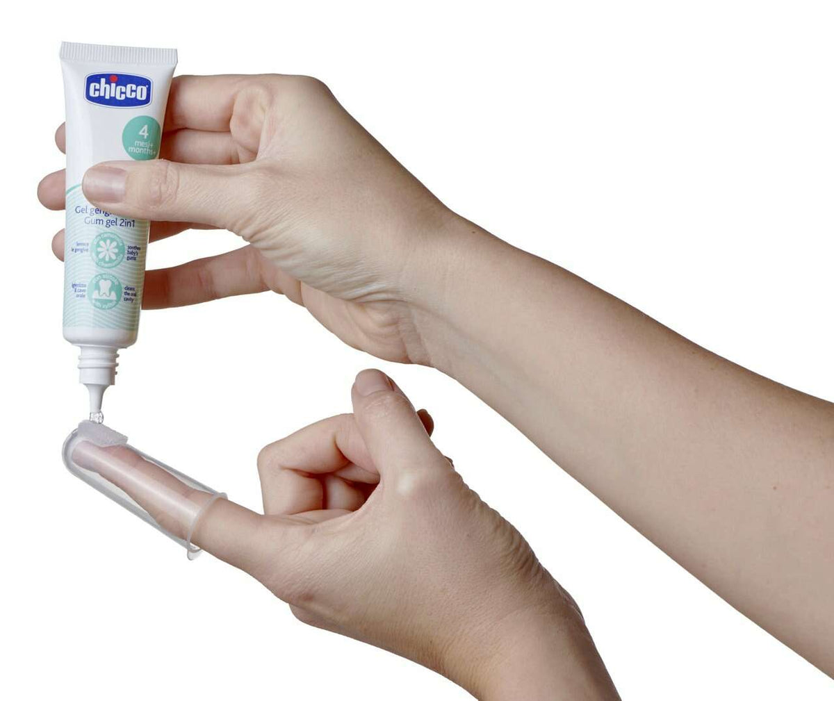 Chicco fingurbursti + tanngel 2023