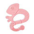 Chicco tannhring silicone bleikur +2mán