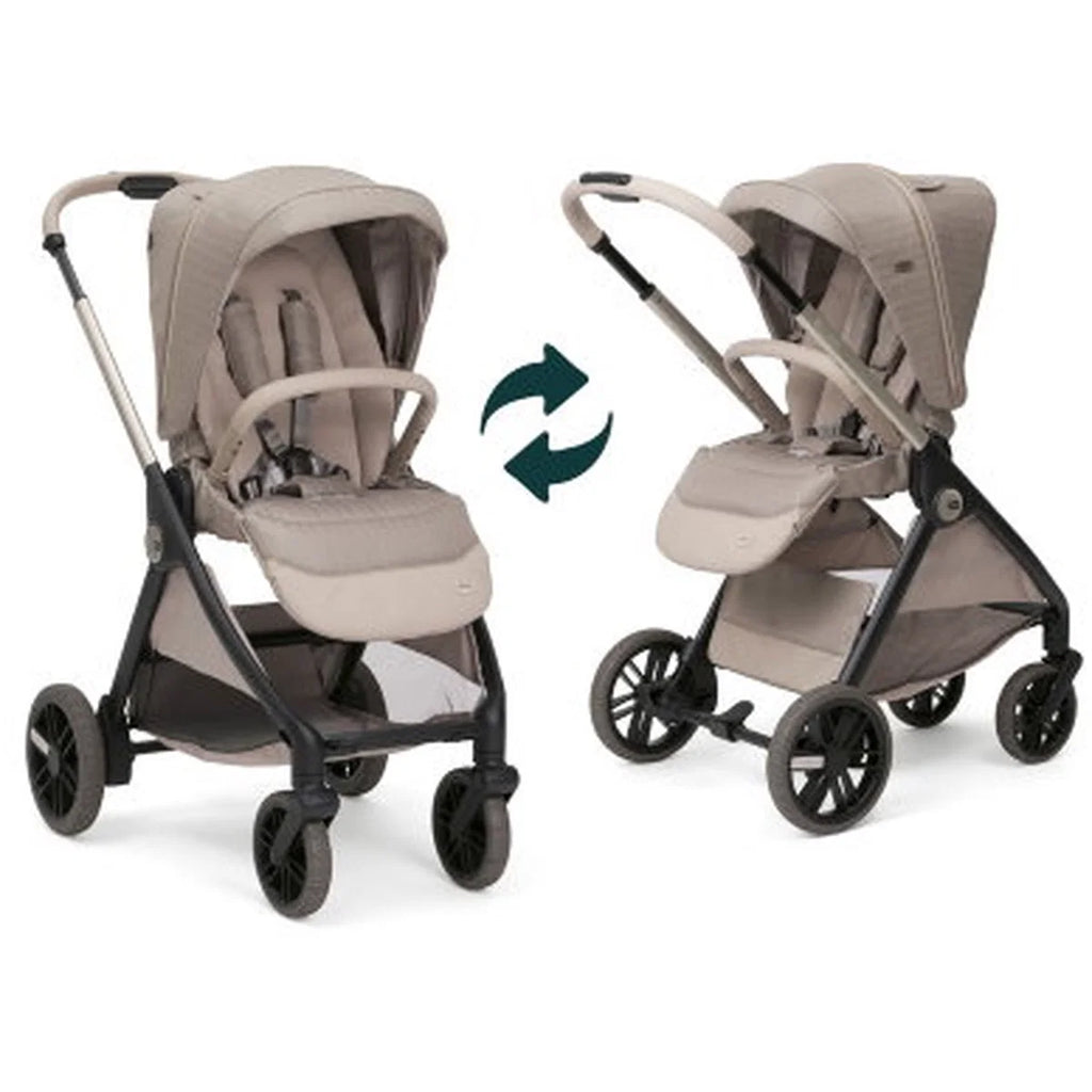 Chicco Bellagio Primo kerra með vagnstykki Como lake með First Recline bílstól og 360 gráðu isofix base