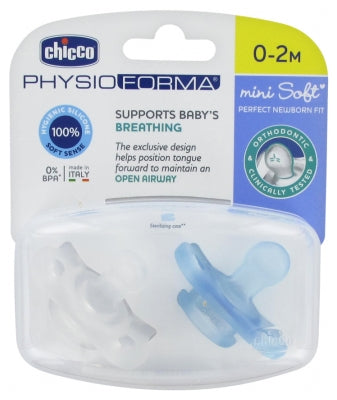 Chicco Ph Mini soft blá 0-2M
