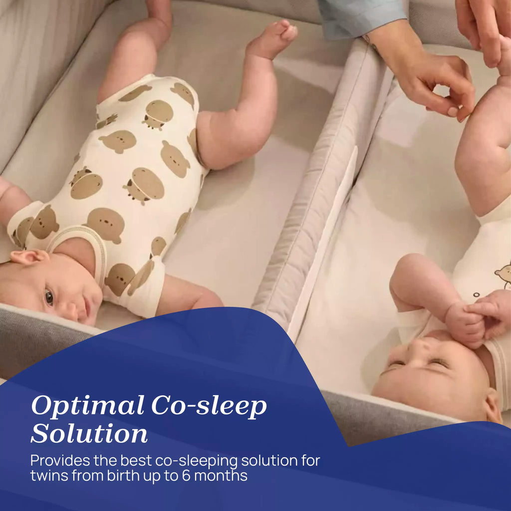 Chicco Next2Me TWINS CO-SLEEP. CRIB MAGNET GREY