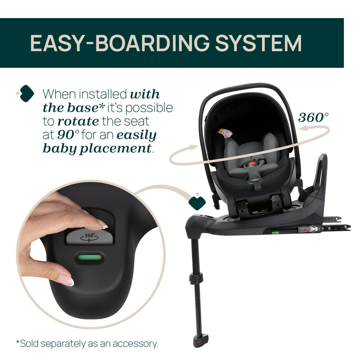 Chicco First Seat Recline Svart