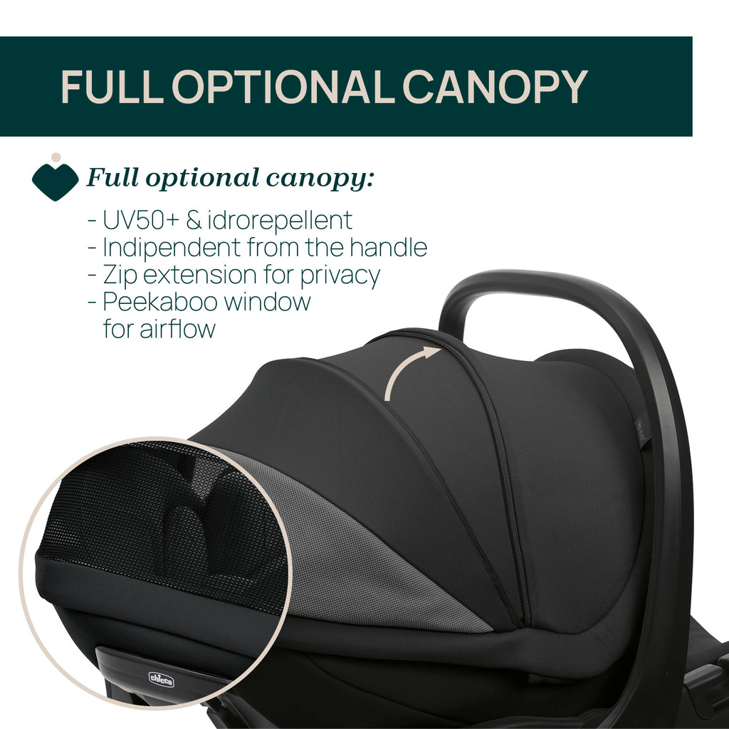 Chicco First Seat Recline Svart