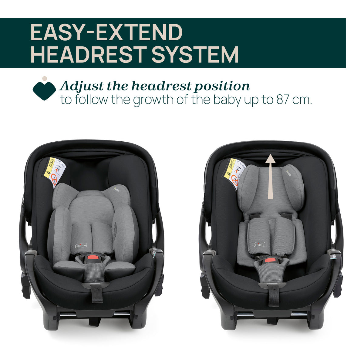 Chicco First Seat Recline Svart