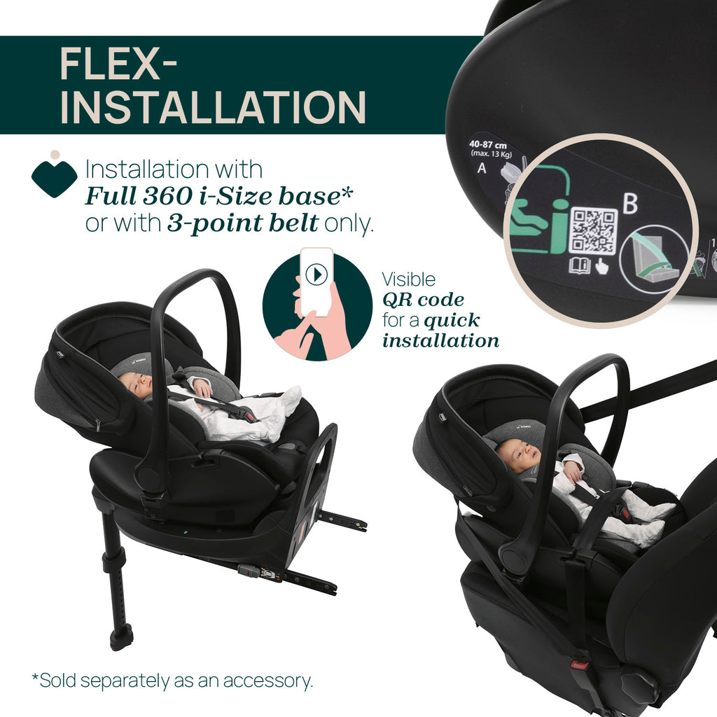Chicco First Seat Recline Svart