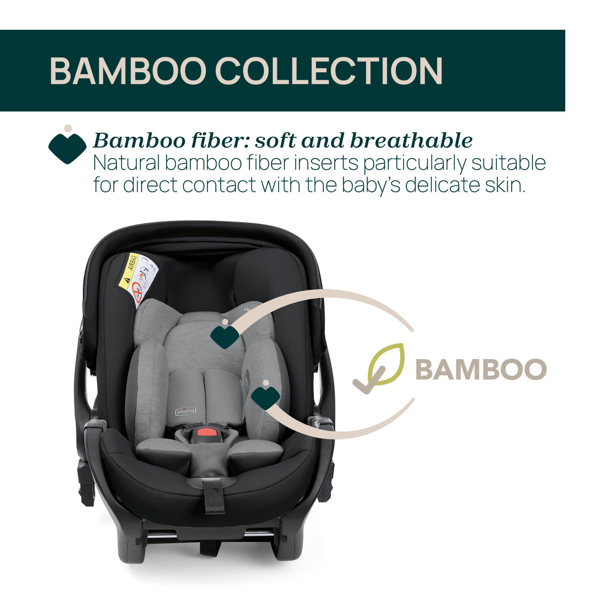 Chicco First Seat Recline Svart