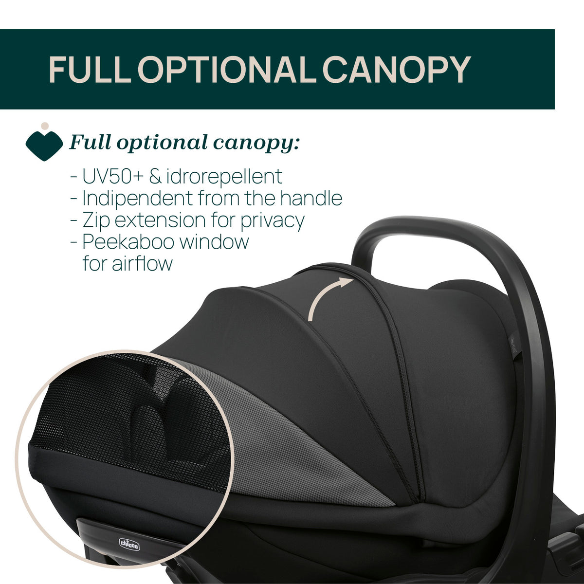 Chicco First Seat Recline Caramel