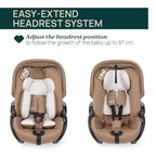 Chicco First Seat Recline Caramel