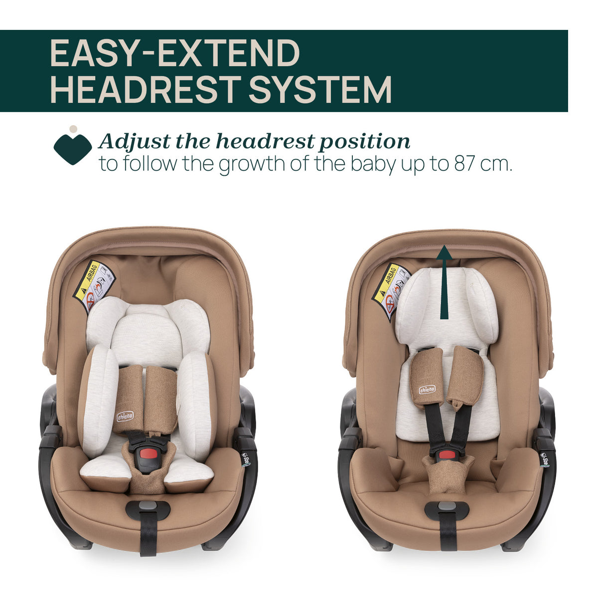 Chicco First Seat Recline Caramel