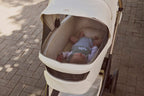 Chicco Bellagio kerra með vagnstykki Carmel 0-22kg -First Recline bílstóll og 360 isofix base