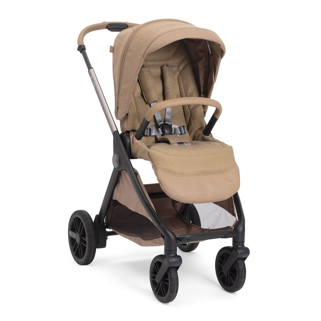 Chicco Bellagio kerra með vagnstykki Carmel 0-22kg -First Recline bílstóll og 360 isofix base