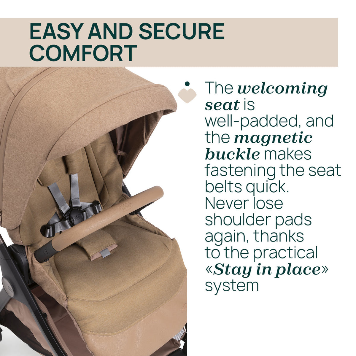 Chicco Bellagio kerra með vagnstykki Carmel 0-22kg -First Recline bílstóll og 360 isofix base