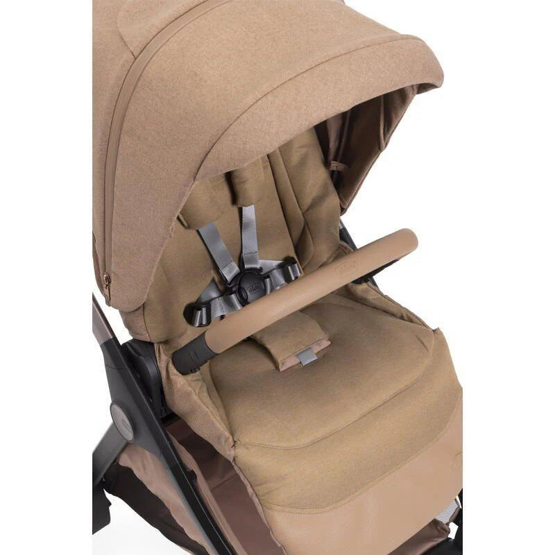 Chicco Bellagio kerra með vagnstykki Carmel 0-22kg -First Recline bílstóll og 360 isofix base