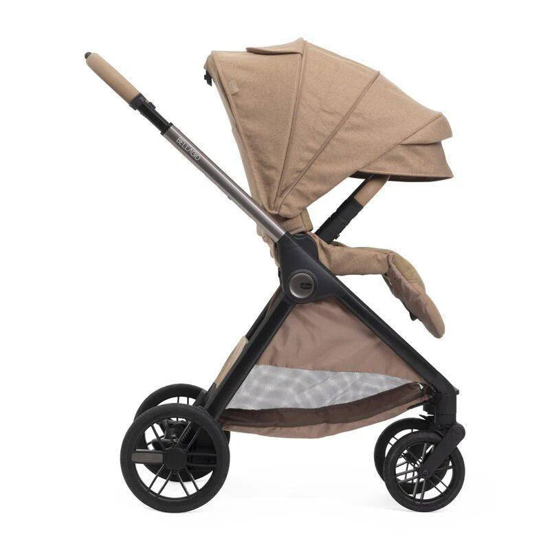 Chicco Bellagio kerra með vagnstykki Carmel 0-22kg -First Recline bílstóll og 360 isofix base