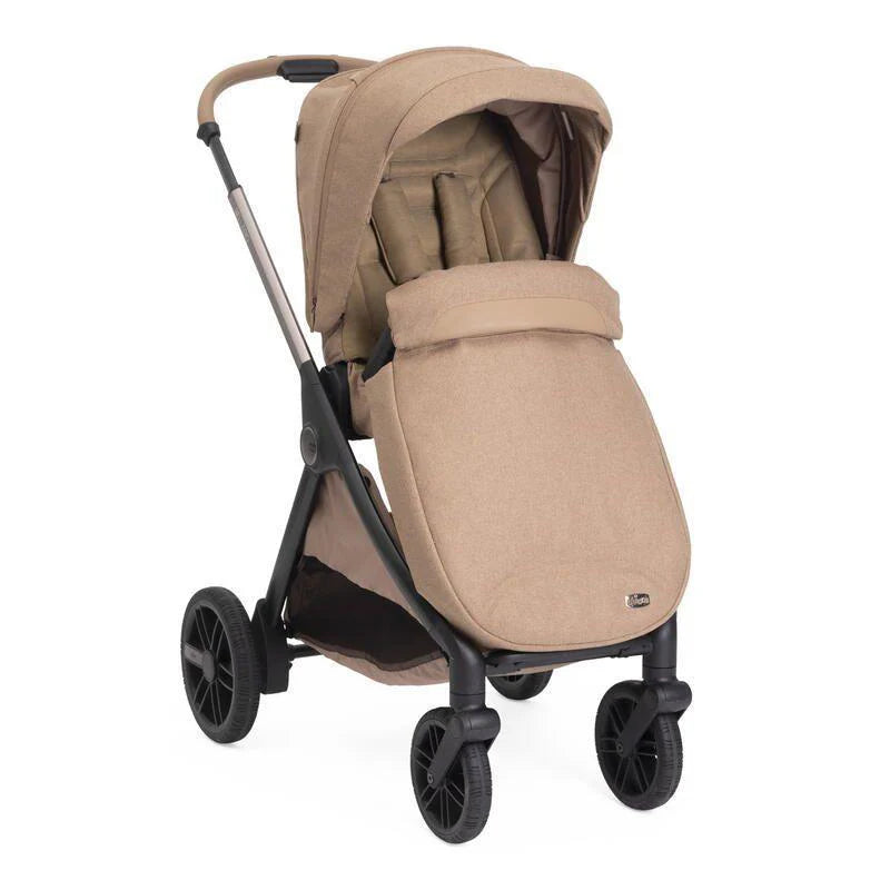 Chicco Bellagio kerra með vagnstykki Carmel 0-22kg -First Recline bílstóll og 360 isofix base