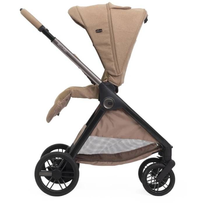 Chicco Bellagio kerra með vagnstykki Carmel 0-22kg -First Recline bílstóll og 360 isofix base