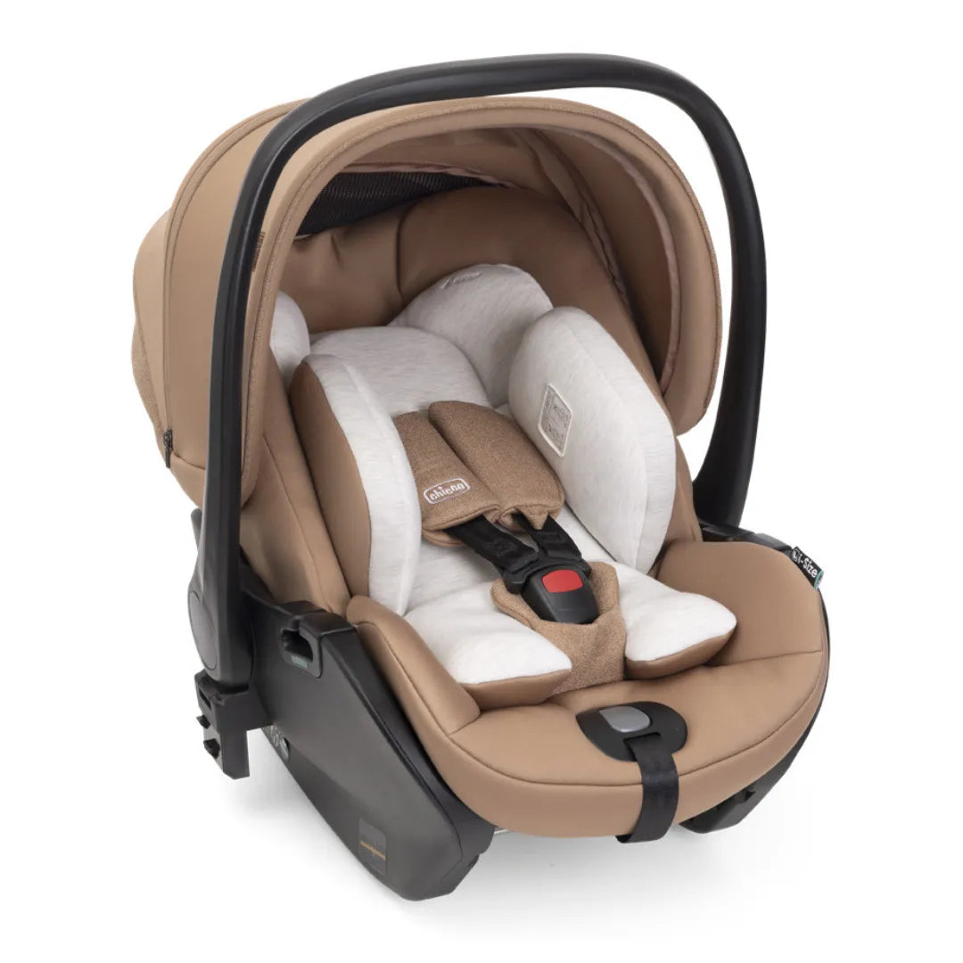 Chicco Bellagio kerra með vagnstykki Carmel 0-22kg -First Recline bílstóll og 360 isofix base