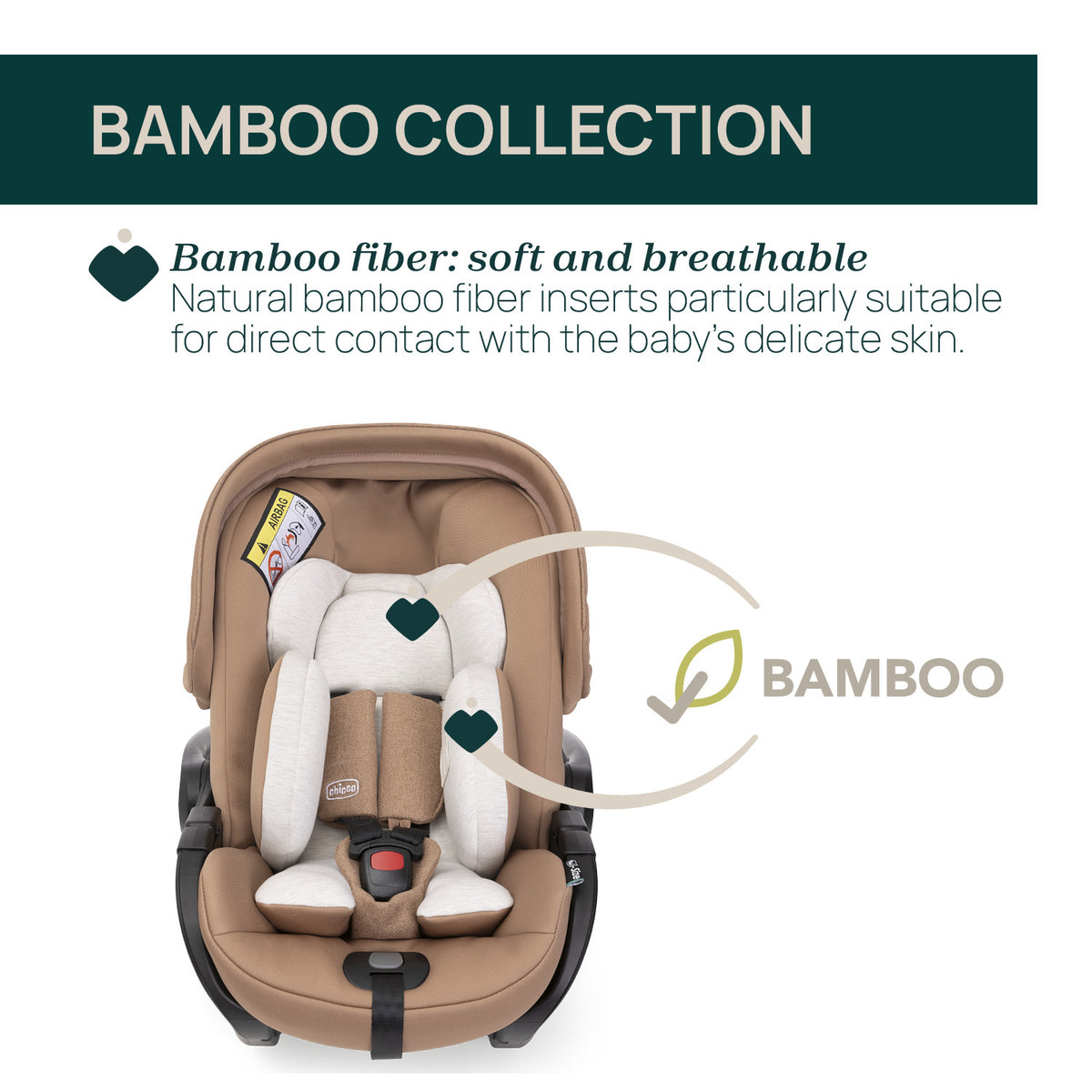 Chicco Bellagio kerra með vagnstykki Carmel 0-22kg -First Recline bílstóll og 360 isofix base