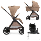 4-1 Chicco Bellagio kerra, vagnstykki CARMEL 0-22kg - Kory bílstóll og 360 isofix base