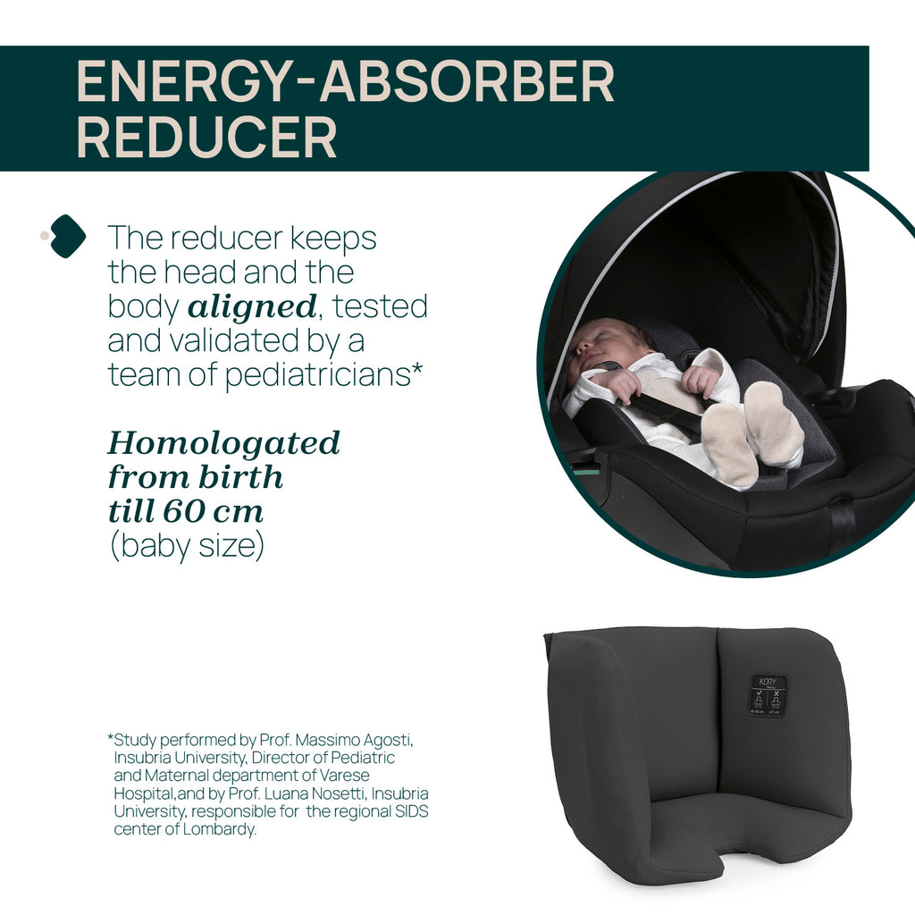 4-1 Chicco Bellagio kerra, vagnstykki CARMEL 0-22kg - Kory bílstóll og 360 isofix base