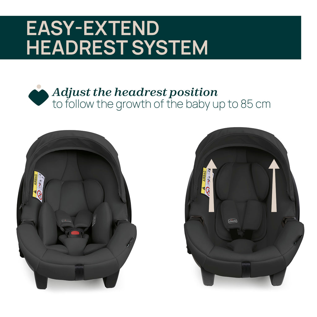 4-1 Chicco Bellagio kerra, vagnstykki CARMEL 0-22kg - Kory bílstóll og 360 isofix base