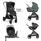 4-1 Chicco Bellagio kerra, vagnstykki Primo Como Lake -KORY bílstóll og 360 isofix base