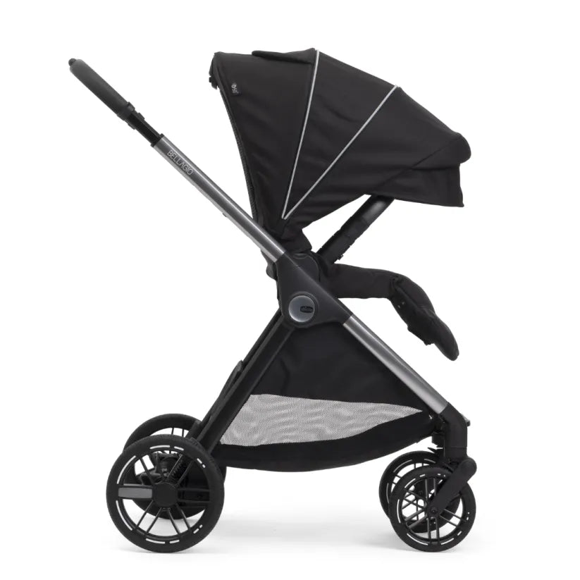 4-1 Chicco Bellagio kerra, vagnstykki Primo Como Lake -KORY bílstóll og 360 isofix base