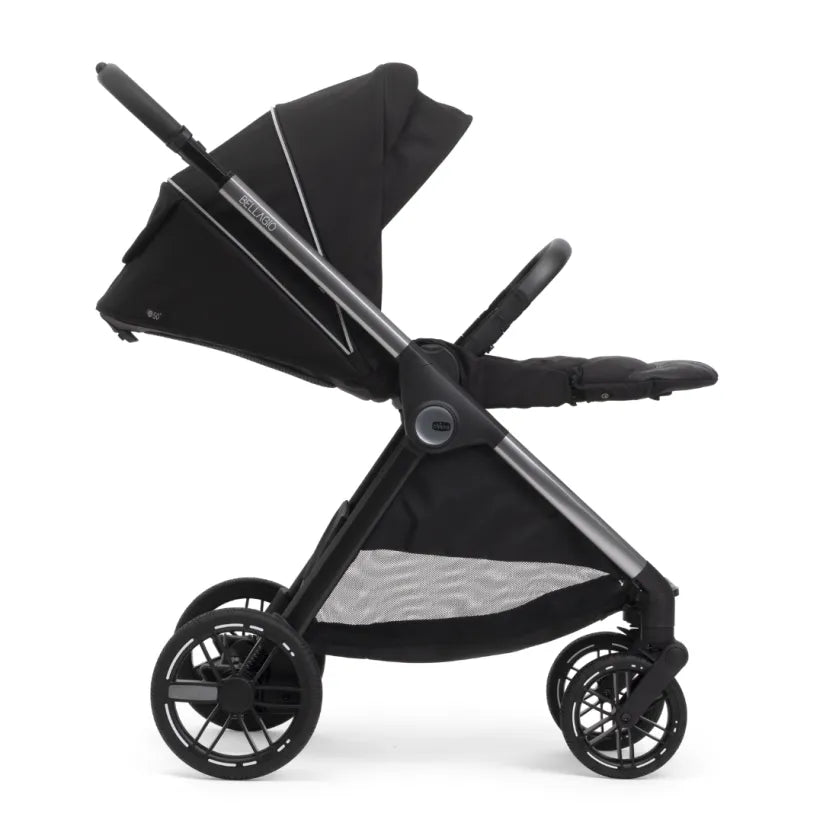 4-1 Chicco Bellagio kerra, vagnstykki Primo Como Lake -KORY bílstóll og 360 isofix base