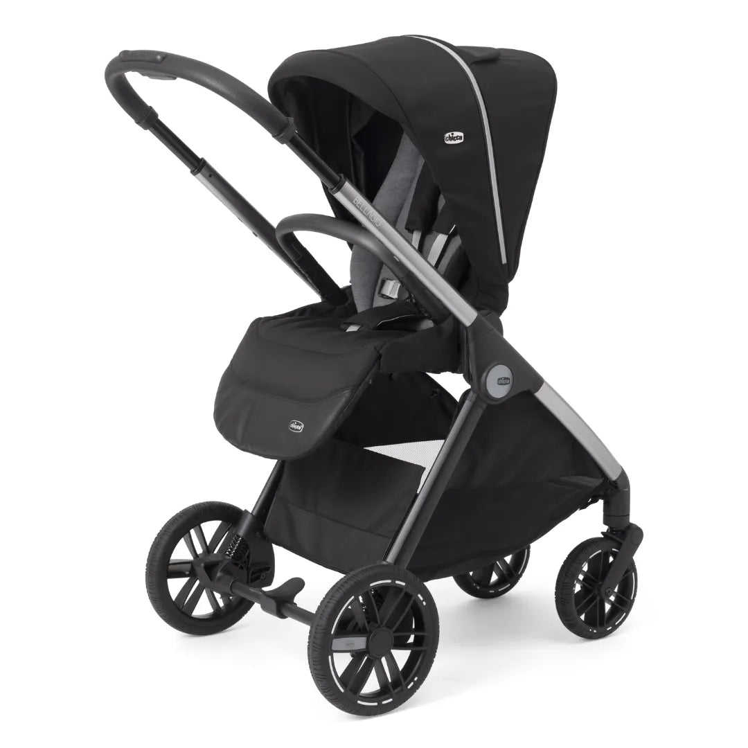 4-1 Chicco Bellagio kerra, vagnstykki Primo Como Lake -KORY bílstóll og 360 isofix base