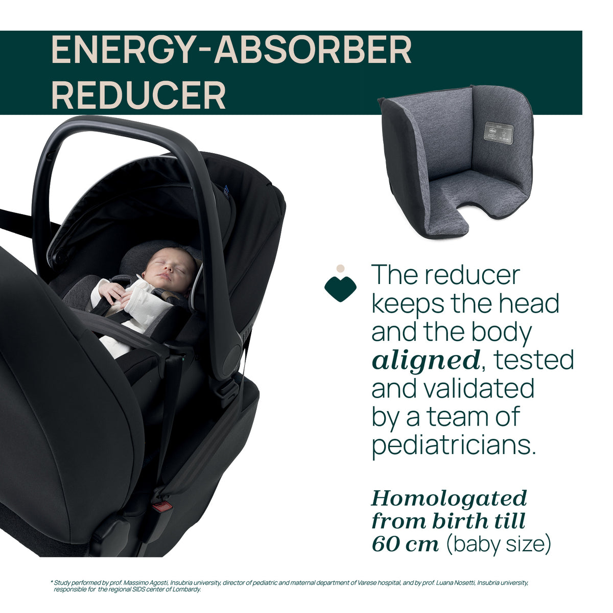 Chicco KORY PLUS 2025 ungbarnastóll Sv