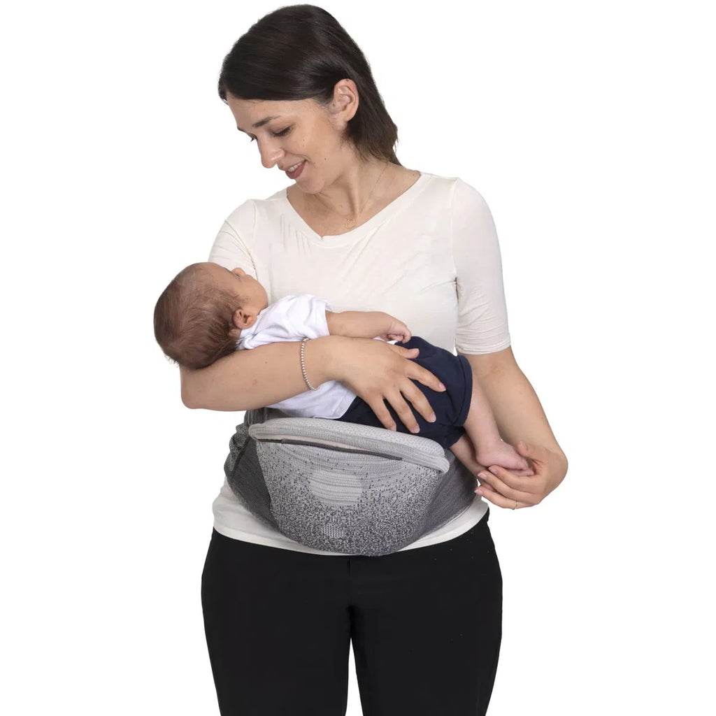 AIRY HIP FIT BABY CARRIER PEBBLE