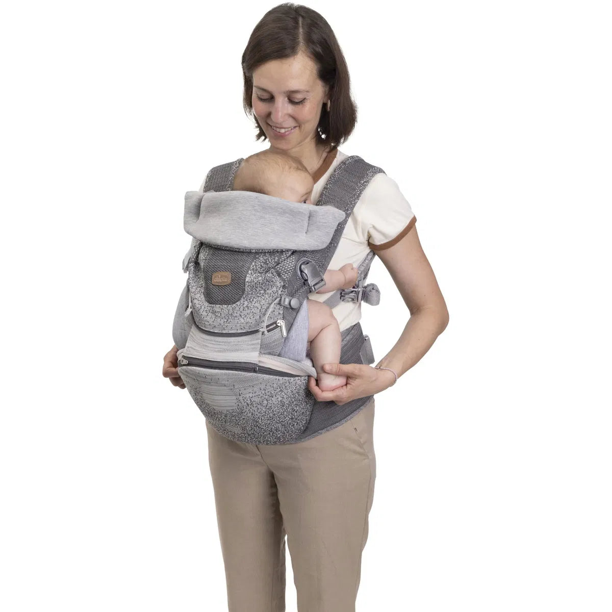 AIRY HIP FIT BABY CARRIER PEBBLE