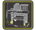Smoby Grill Garð eldhús