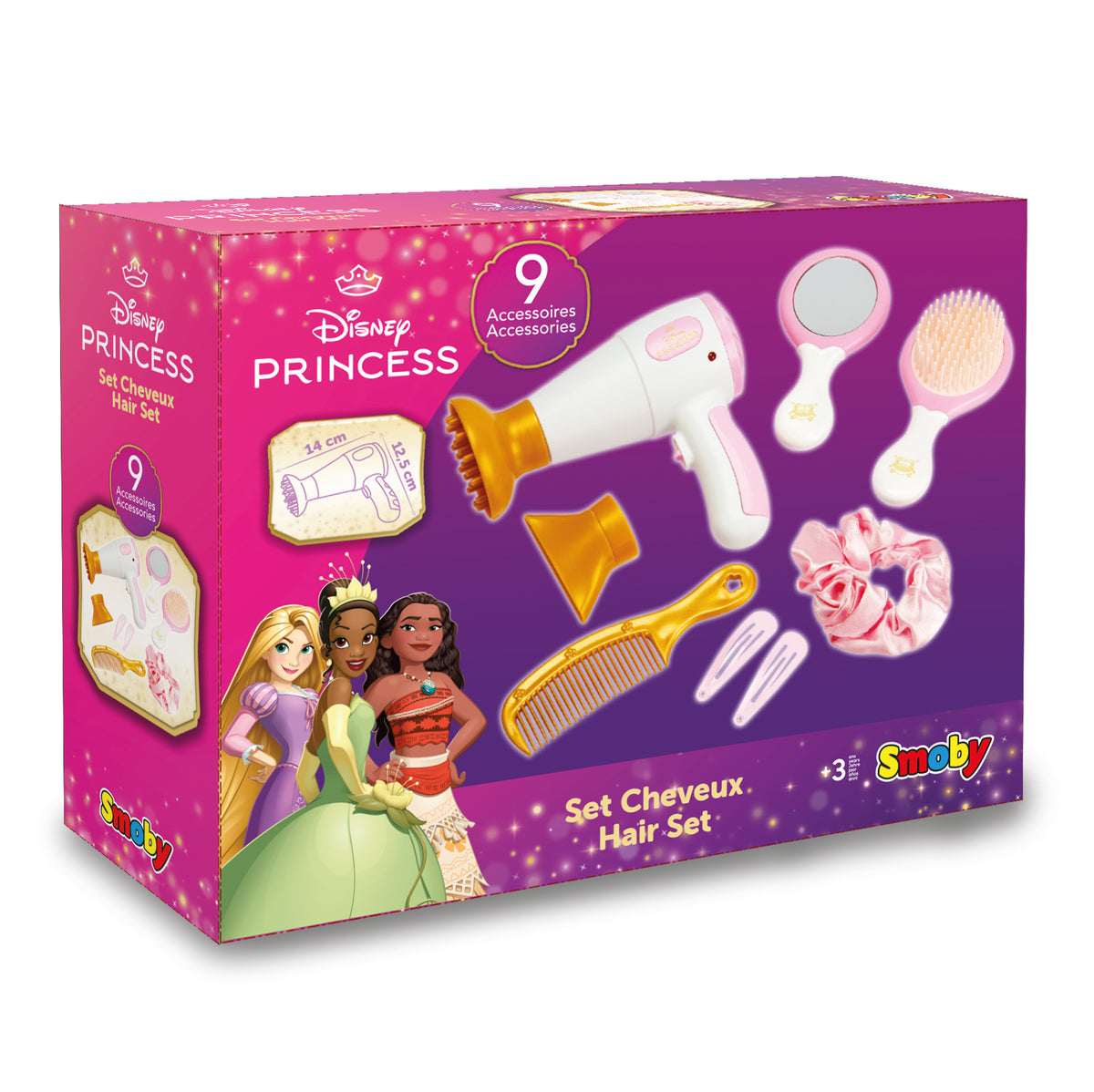Smoby Disney prinsessu Hársett