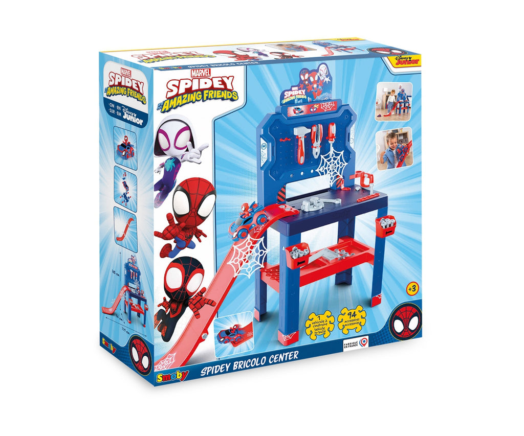 Smoby Spiderman verkfærabekkur 2025