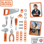 Smoby Black+Decker Verkfærasett í kassa