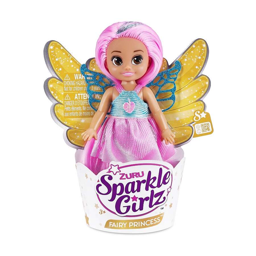 ZURU Sparkle -dúkka 11cm Fairy cupcake