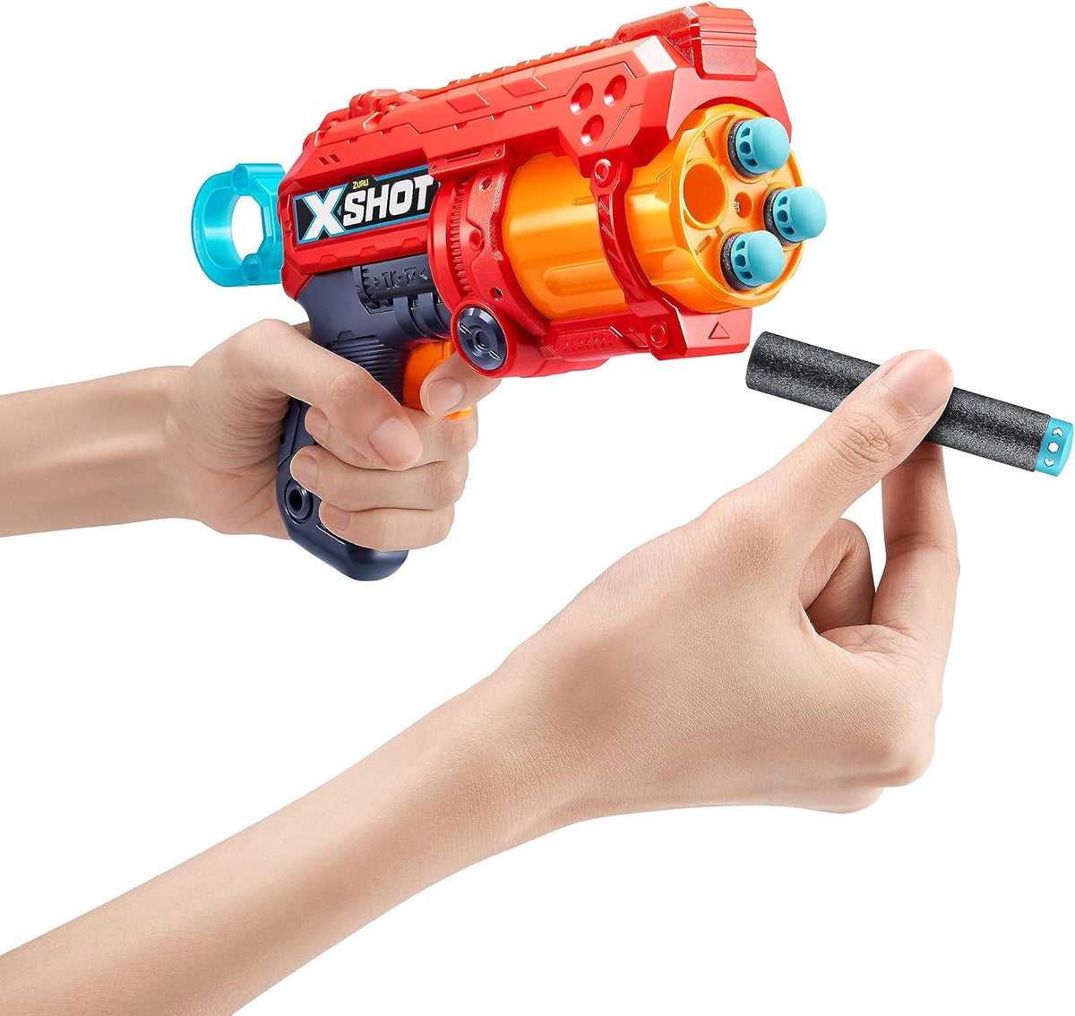 Zuru X-shot Fury 2 í pakka og 3 dósir
