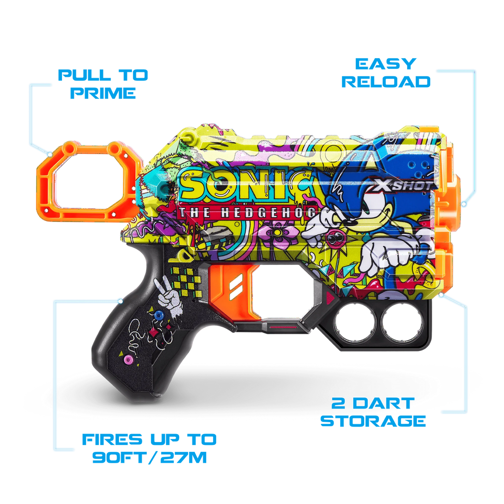 ZURU X-SHOT-Sonic Menace
