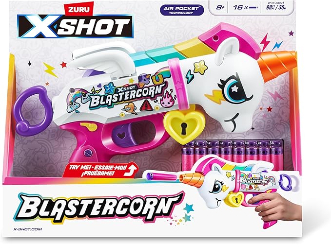 Zuru X-SHOT-BLASTERCORN einhyrningur