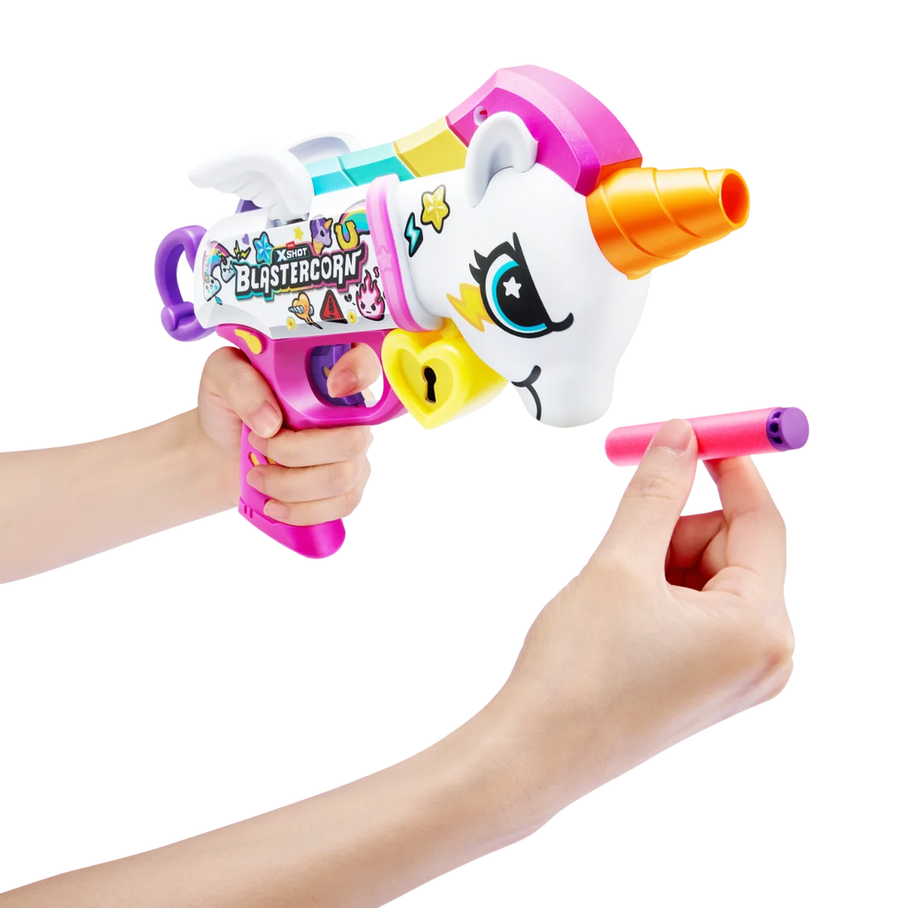 Zuru X-SHOT-BLASTERCORN einhyrningur