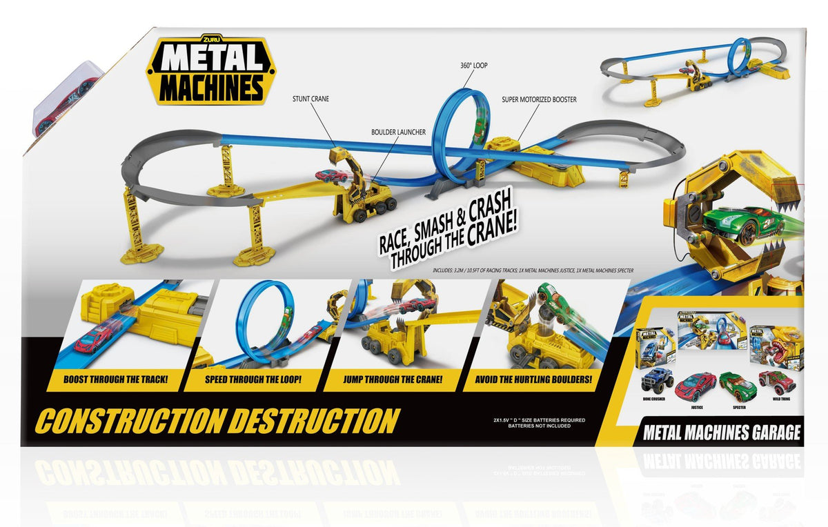 ZURU METAL MACHINES bílabraut með krana