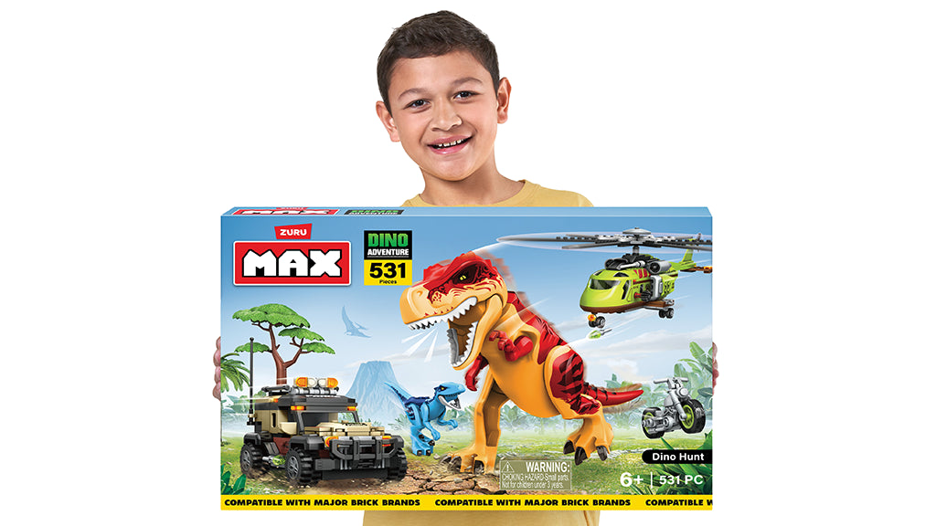 Zuru Max Risaeðlu ævintýri 592 kubbar
