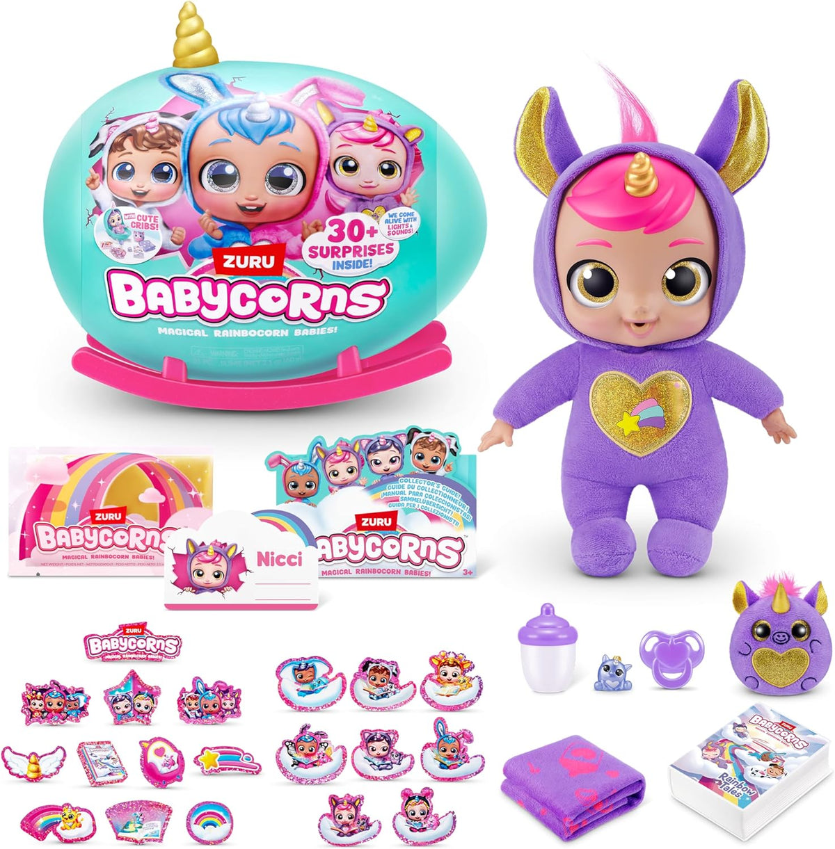 ZURU BABYCORNS SURPRISE Stór dúkka